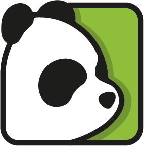 AVid Panda Symbol Panda logo
